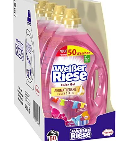 Weißer Riese Color Gel Aromath. Malaysia Orchidee & Sandelholz, 4er Pack (4 x 2.5 l)