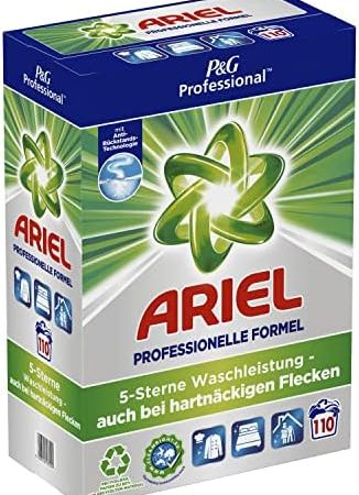 Ariel Professional Pulver Universal Waschmittel, 110 Waschladungen, 7.15kg