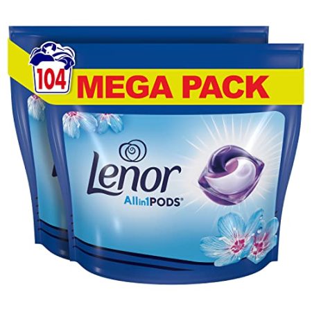 Lenor Waschmittel Allin1 PODS® Aprilfrisch Mit Ultra Reinigungskraft, 104 Waschladungen