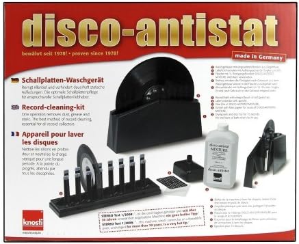 Knosti 1300001 Disco-Antistat-Schallplattenwaschmaschine