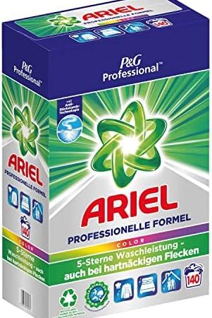 Ariel Professional Pulver Colorwaschmittel, 140 Waschladungen, 9.1kg