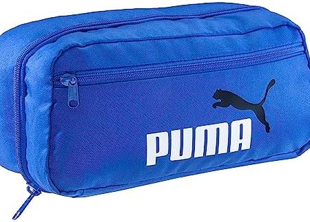 PUMA Kulturbeutel, Kulturtasche zum Aufhängen, Damen & Herren Badetasche, Statement Deluxe Edition, Kosmetiktasche, Blau