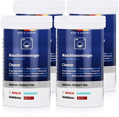 Bosch 311611 Original Waschmaschinenreiniger, 200 g, 4 Stück