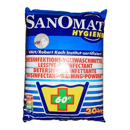 Desinfektionswaschmittel Sanomat Hygiene VAH und RKI gelistet, DGHM zertifiziert, 20 kg