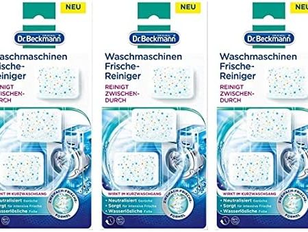 Dr. Beckmann Waschmaschinen Frische-Reiniger | Maschinenreiniger im praktischen Cap-Format | 9x 20 g