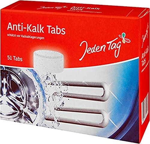 Jeden Tag Anti Kalk 51 Tabs (612 Gramm)