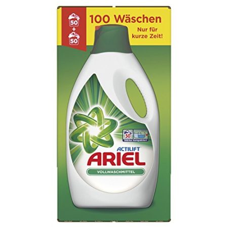 Ariel Vollwaschmittel (Flüssig) 5,5 l, 100 Waschladungen [Auslaufmodell]