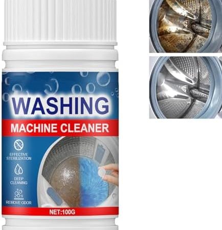 Waschmaschinenreiniger,Waschmaschine Reiniger Schaum,Waschmaschine Deep Clean,Solide Reiniger Tablette,Reinigungsblatt zur Desodorierung,Dekontamination und Entkalkung des Waschmaschinentanks