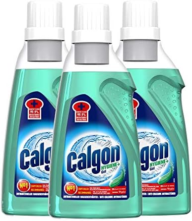 Calgon Hygiene+ Gel - Antibakterieller Wasserenthärter für die Waschmaschine 3er Pack (3 x 750ml)