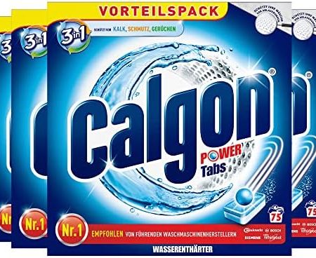 Calgon 3-in-1 Power Tabs – 4x75 Tabs (4er Pack)