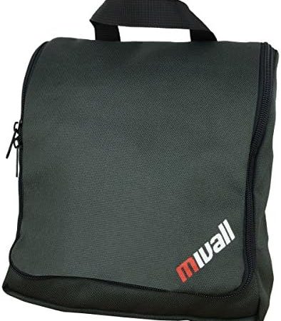 Mivall Waschcenter Waschtasche Kulturtasche Toiletbag Tasche zum aufhängen mit Spiegel Bag (grün)