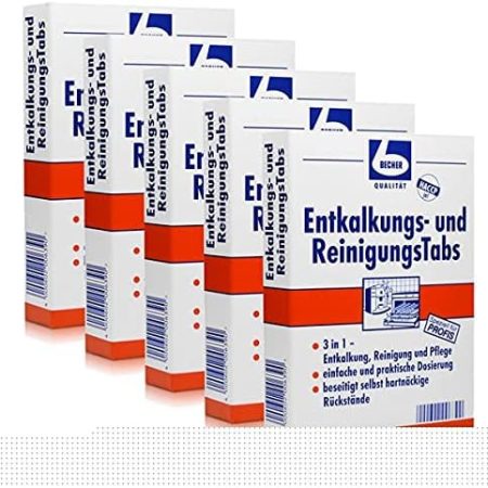 5x Dr. Becher Entkalkungs- und Reinigungs Tabs 8 stk.