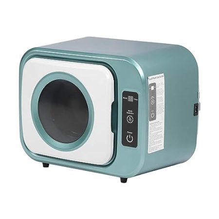 Dry Wäschetrockner Kompakter Trockner 300W 3 Verstellbare Mini Wäschetrockner mit Belüftung für Wohnungen, Wohnheime (GREEN)