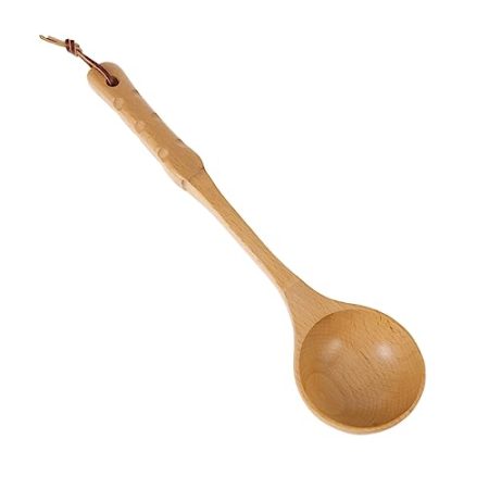 TOPBATHY 1Stk Wasserschöpfkelle küchenlöffel küche sachen wooden spoon storage colours Wasserkelle aus Holz Wasserschöpflöffel Japanischer Stil Kochlöffel Schildpatt Bambus