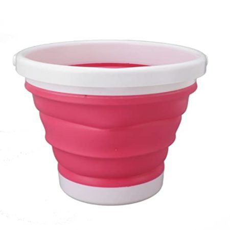 Mini-Waschmaschine, Schnelle Emulgierung, 10 L, Tragbare Sockenwaschmaschine Zum Waschen (Rosa)