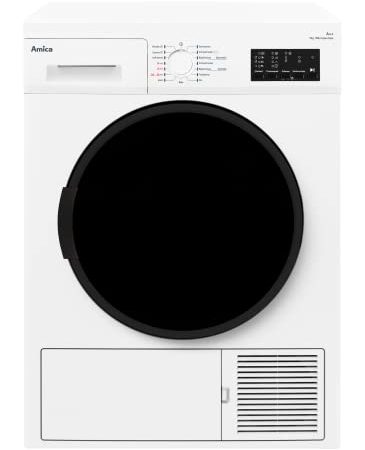 Amica WTP 477 031 Wärmepumpentrockner / 7 kg/A++ / 15 Programme/Startzeitvorwahl/Innenbeleuchtung/Umweltschonendes Kältemittel R290