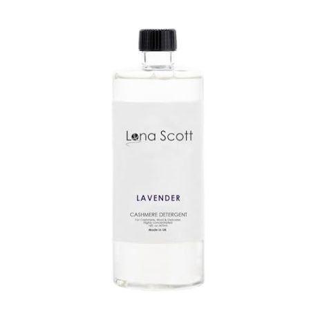 Lona Scott Kaschmir-Waschmittel, Wollwaschmittel, Feinwaschmittel, Hergestellt in Großbritannien – Lavendel, 475 ml