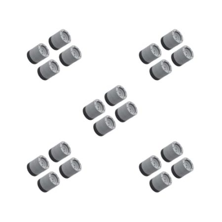 5 Set 4 Stück Trockner Anti-Vibration Pads Waschmaschine Unterstützung Gummi Erhöhung Matten Stoßfeste Fußpolster Unterlegscheibe Höhe Matte für Stil 2