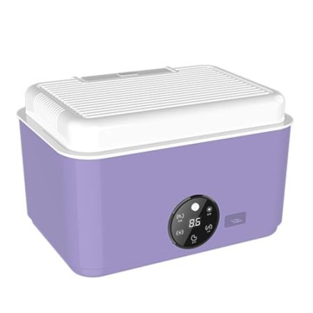 SN-XBDP UV-Unterwäsche-Sterilisator, 300 W Sterilisationstrockner für Babykleidung, 60–75 ℃ Heißlufttemperatur, desodorierender Wäschetrockner für den Haushalt, 220 V,Purple