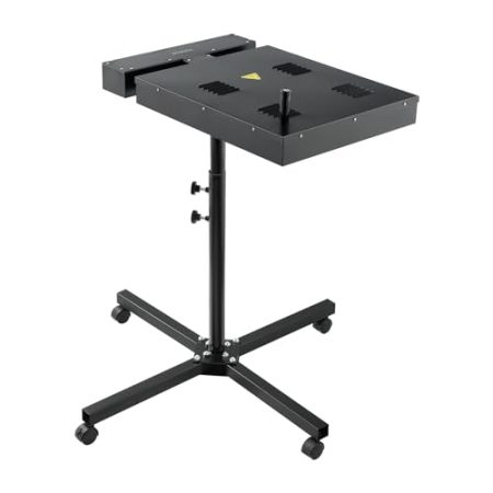 VEVOR Blitztrockner, 470 x 635 mm Blitztrockner für Siebdruck, Hochleistungs-Siebdrucktrockner mit höhenverstellbarem Ständer, 360°-Drehung, X-förmiger Basis, T-Shirt-Härtungsmaschine aus Stahl