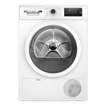 Bosch WTR85V92ES Serie 4, Trockner mit Wärmepumpe, 8 kg, 236 kWh/Jahr, optimale Trocknung AutoDry, EasyClean mit A++, benutzerfreundliches LED-Display, Trocknung SensitiveDrying System, Weiß