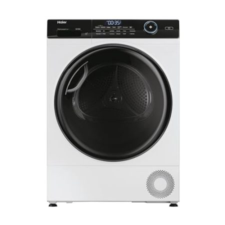 Haier I-PRO SERIE 5 HD91-A3959E Wärmepumpentrockner / 9 kg/A+++ / Smart Home - Wi-Fi & hOn App/Hygiene-Funktion/I-Refresh Dampfprogramm/Schontrommel