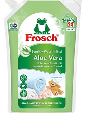 Frosch Aloe Vera Sensitiv-Waschmittel Gel, 1,8 l