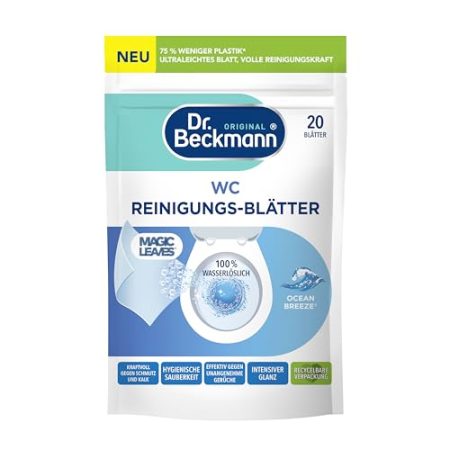 Dr. Beckmann WC Reinigungs-Blätter OCEAN BREEZE | 20 Blätter