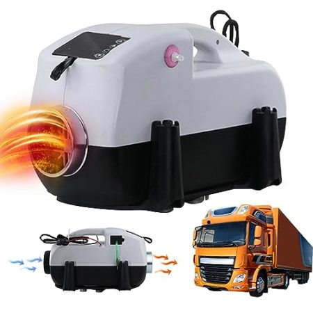 Maciun Motor-Standheizung,12V 24V Wohnmobil-Heizung, Standluftmotor-Heizung | Tragbarer Auto-LKW-Heizlüfter mit Energietank, schnell aufheizender Motor-Standheizung für Anhänger, Wohnmobil