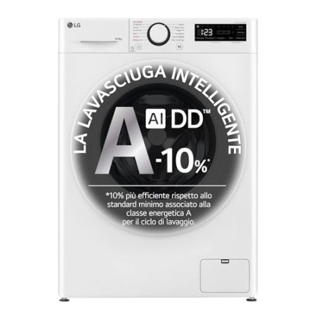 Lavasciuga libera installazione Lg D4R3009NSWW Ai Dd