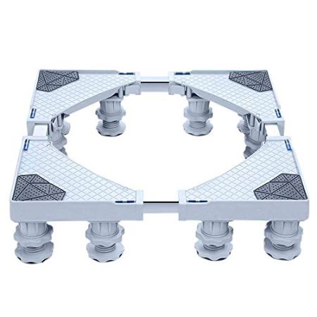 WJMLS Waschmaschine Basis Shelf Universal-Rack-Mobil Universal-Radträger Pad