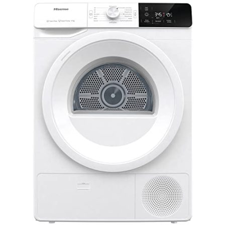 Hisense DHGE901 Wärmepumpentrockner/ 9 kg/ A++/ Knitterschutz/ Startzeitvorwahl