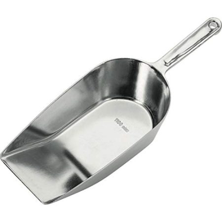 Westmark Back-/Abwiege-/Abfüllschaufel, Füllvolumen: 1100 ml (ca. 1000 g Mehl), Aluminium, Hygia, Silber, 91812291