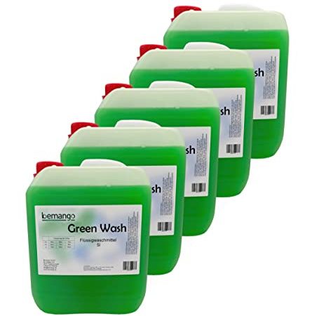 Flüssigwaschmittel green 5x5l Kanister