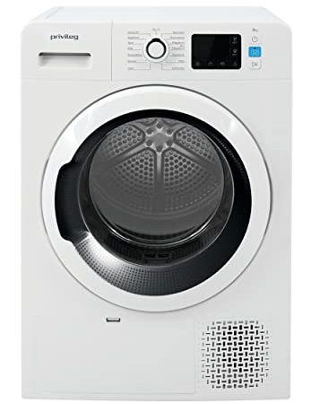 Privileg PWCT M11 82 N Wärmepumpentrockner/ A++/ 8 kg/ Push&Go/ Easycleaning Filter/ Startzeitvorwahl/ Auffrischen-Programm/ Knitterschutzoption/ Jeans-Programm/Inverter-Motor