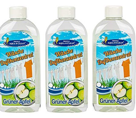 AQUA CLEAN Wäsche Duftkonzentrat 3x250ml (Grüner Apfel)