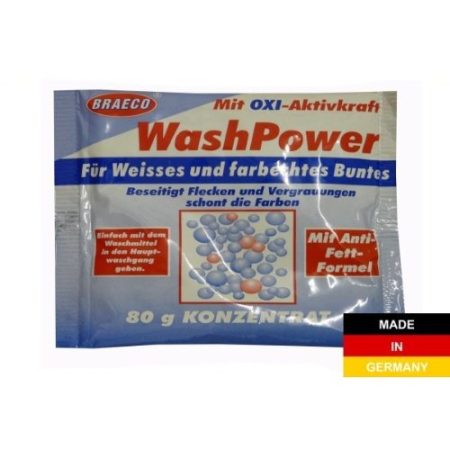 Waschpulver Waschmittel Weisses farbechtes Buntes 80g