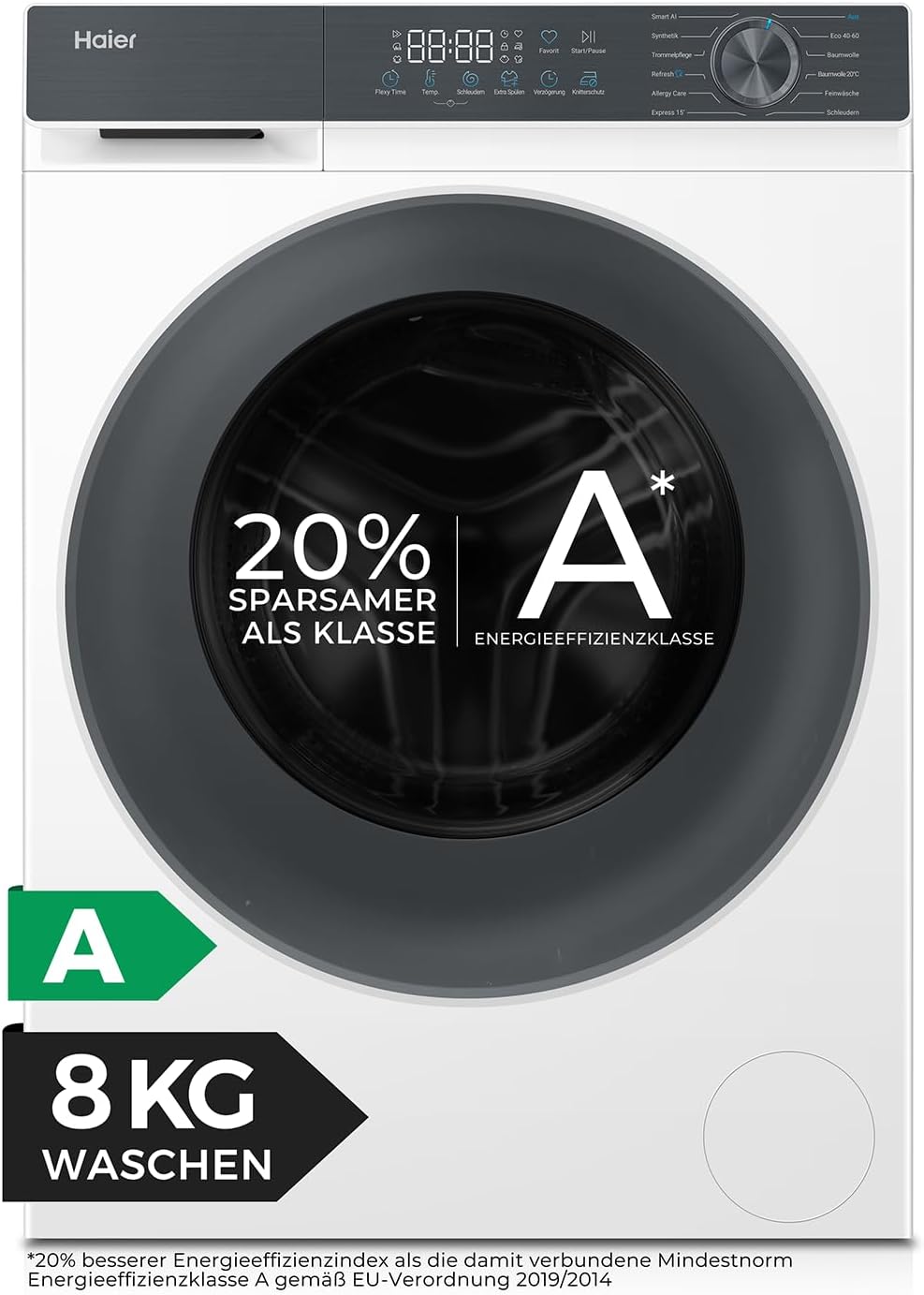 Haier Frontlader Waschmaschine HW80-BP1427637T