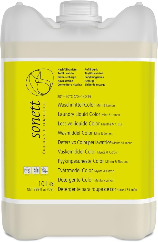 Sonett Waschmittel Color Mint & Lemon 10 Liter