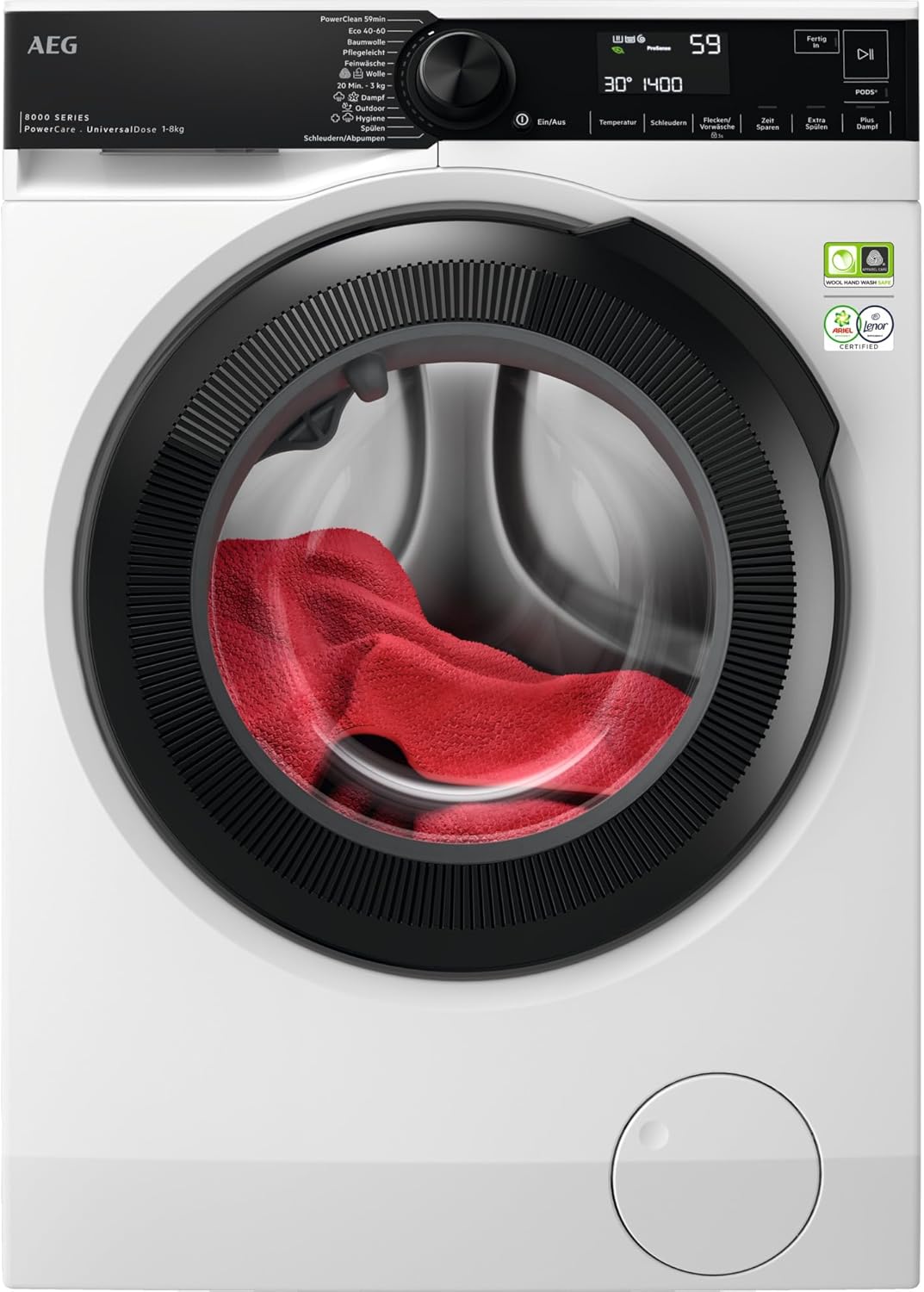 AEG Serie 8000 LR8EG75480 Waschmaschine