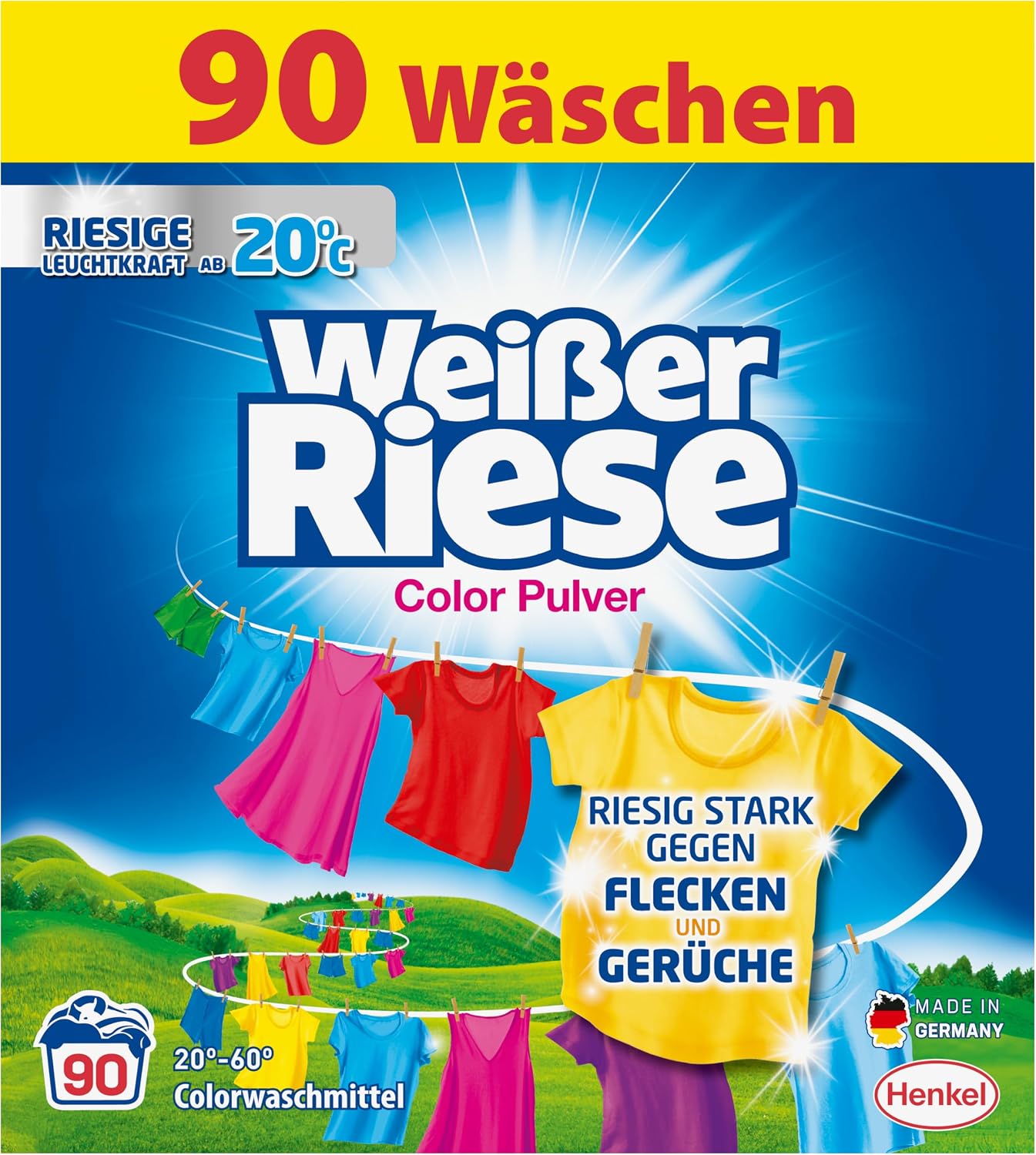 Weißer Riese Color Pulver im Test